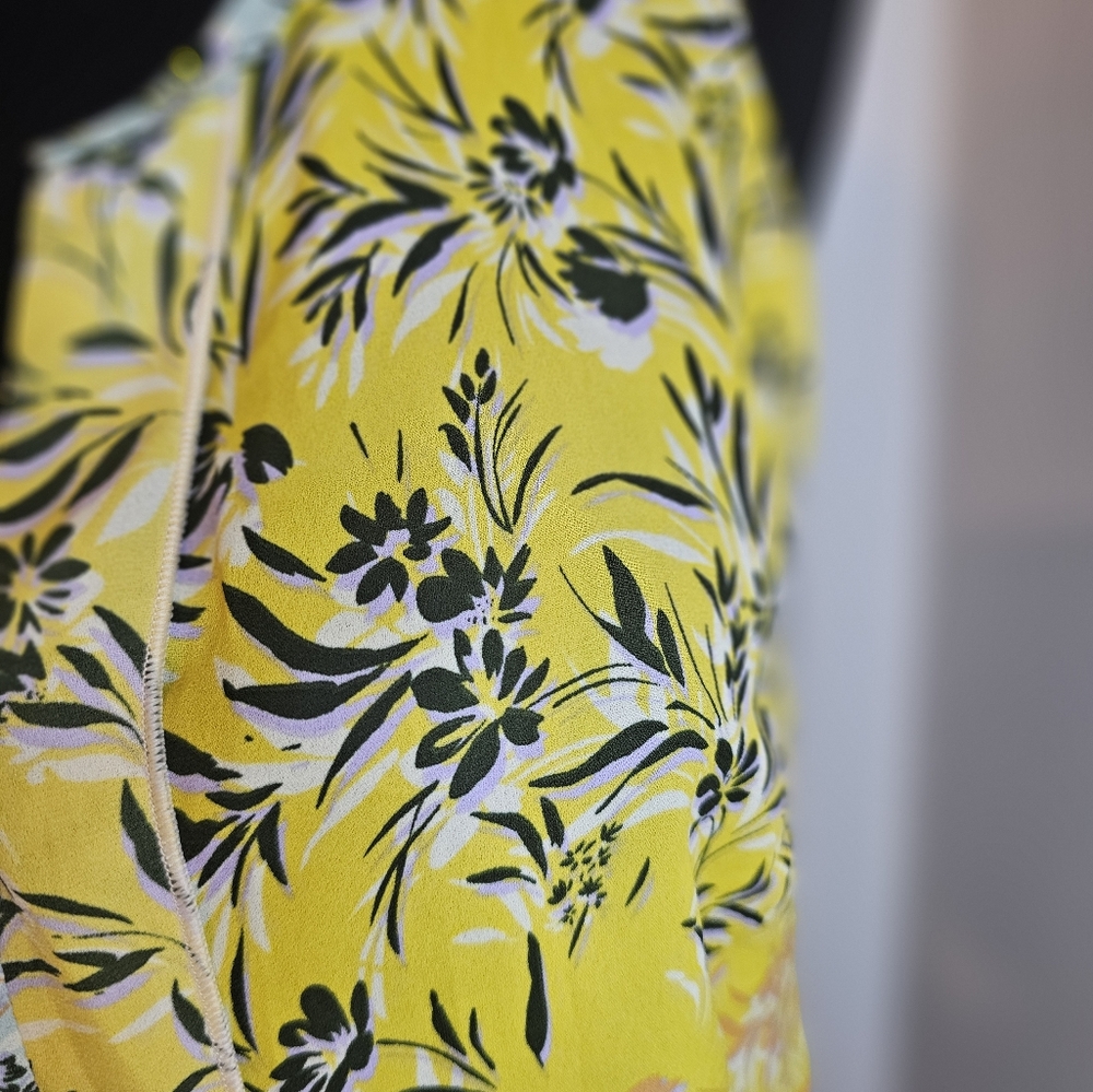 Yellow/multi color Cabi tunic top - Picture 3 of 9